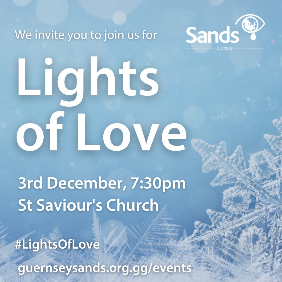 Guernsey Sands Lights of Love Service 2022 Guernsey with Kids