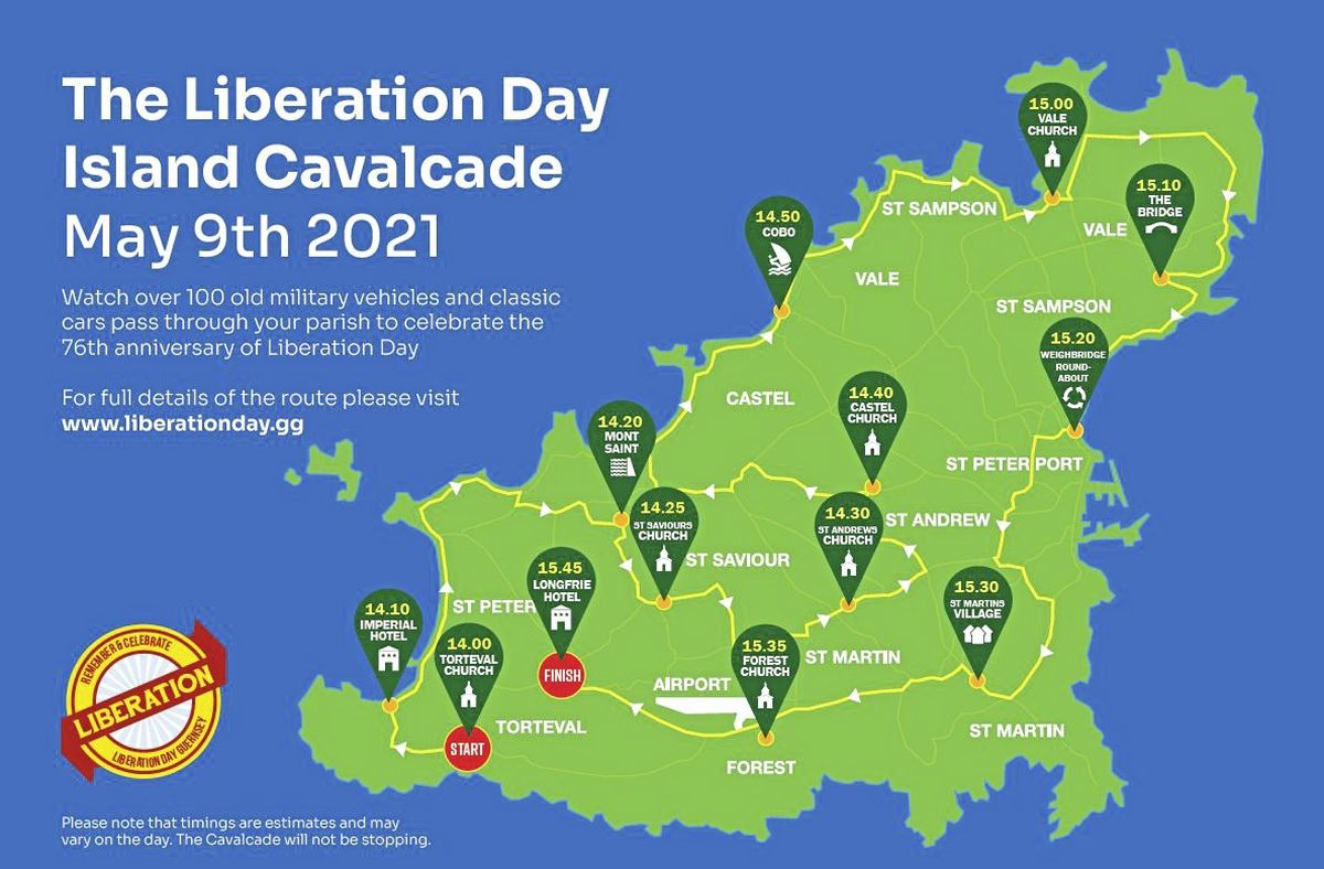 Liberation Day Island Cavalcade Guernsey with Kids