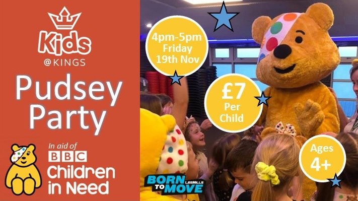 Kids@kings Pudsey Party (4yrs+) - Guernsey With Kids