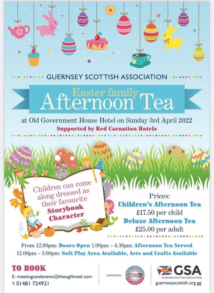 Easter Family Afternoon Tea | Guernsey with Kids