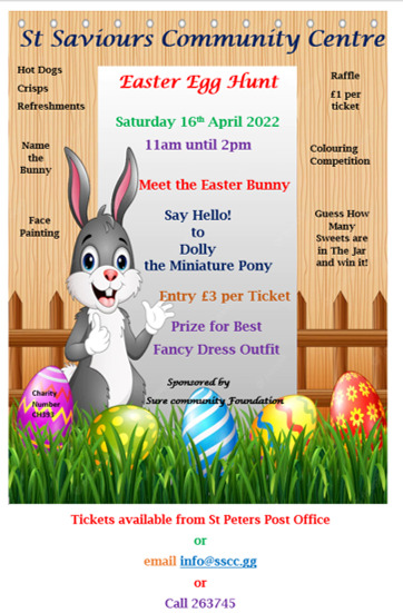 St Saviour's Community Centre Easter Egg Hunt | Guernsey with Kids