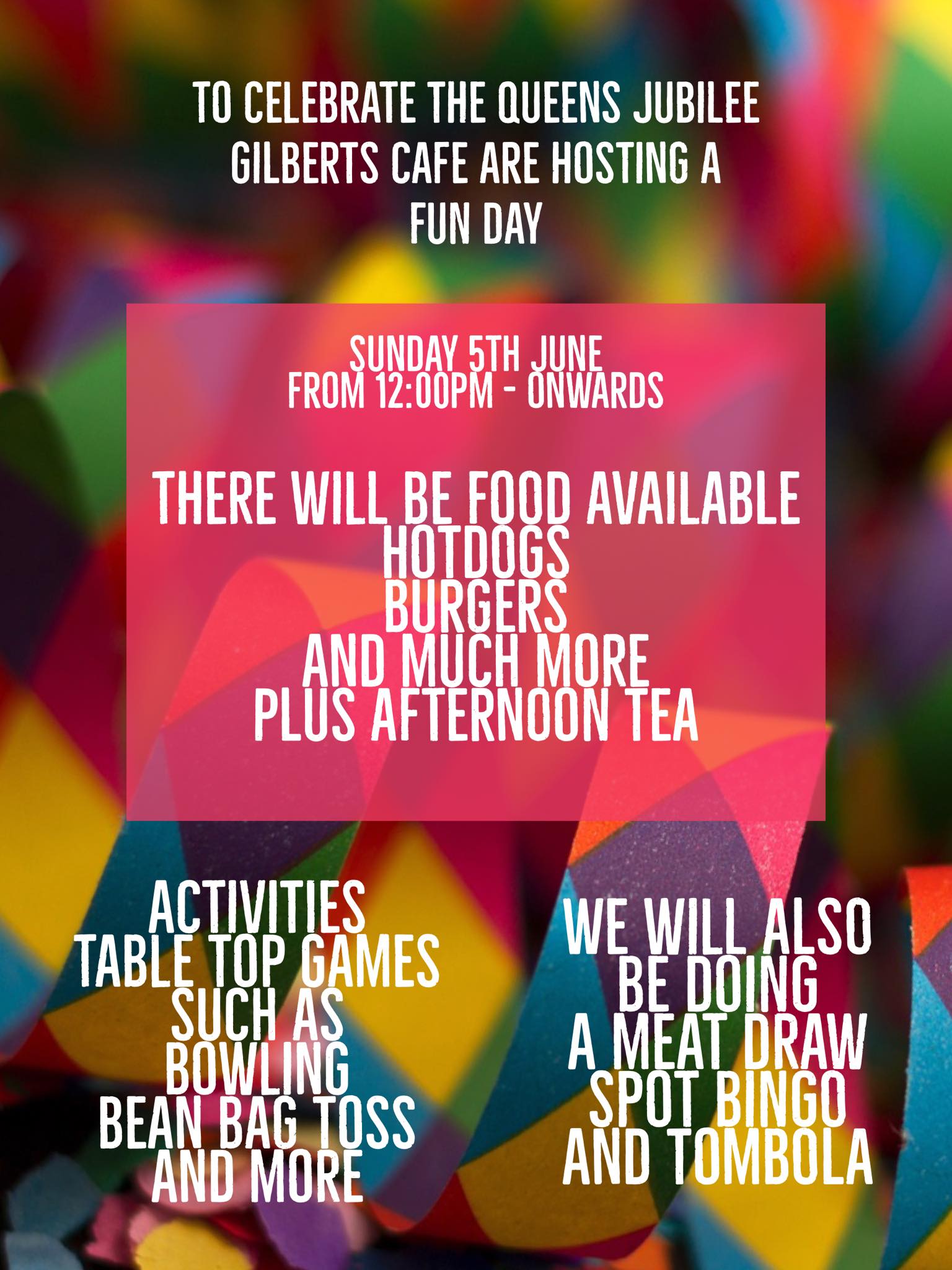 Gilberts Cafe Fun Day Guernsey with Kids