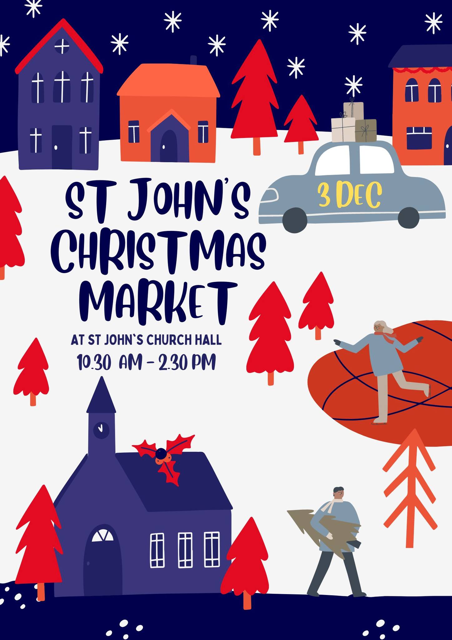 St John's Christmas Market Guernsey with Kids