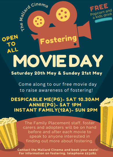 Fostering Movie Day - Despicable Me (PG) | Guernsey with Kids