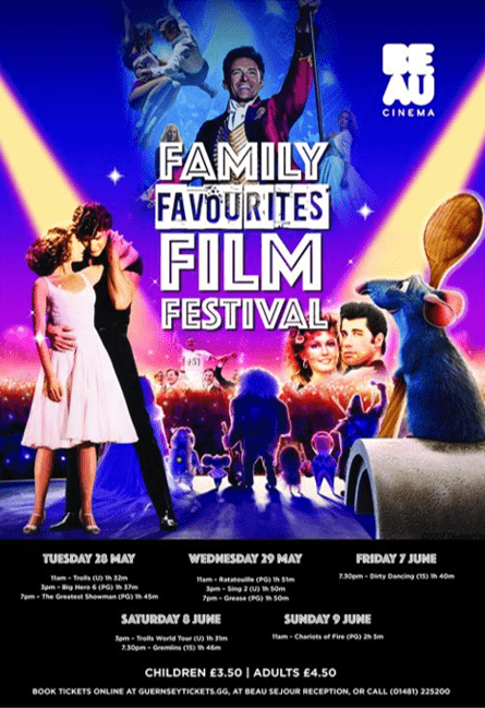 Family Favourites Film Festival | Guernsey with Kids