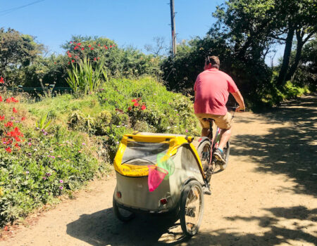 A To B Cycles Guernsey With Kids