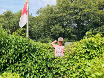 Seigneurie Gardens Castle in the Maze Sark